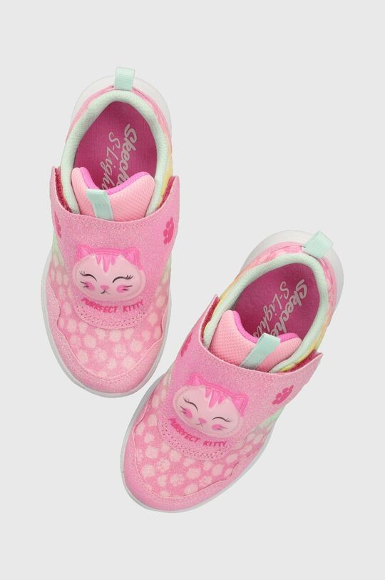 

Детские кроссовки Skechers GLIMMER KICKS, розовый