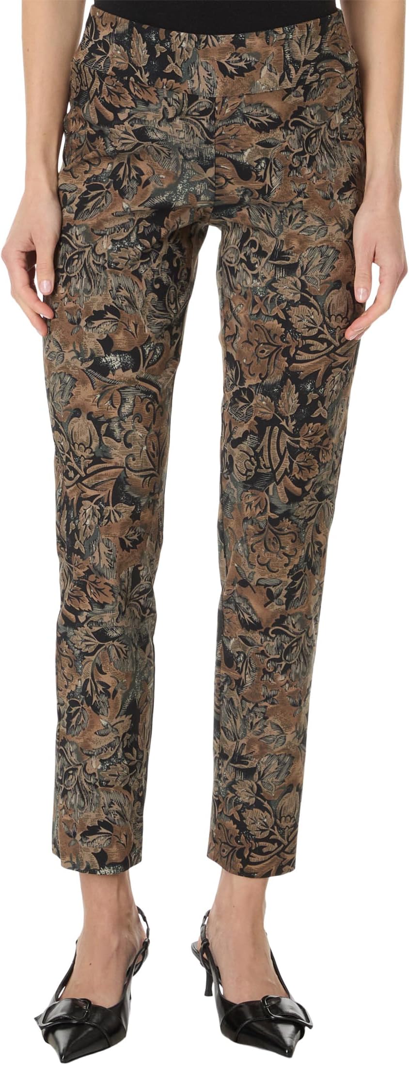 

Брюки Krazy Larry Pull on Ankle, цвет Brown Leaves