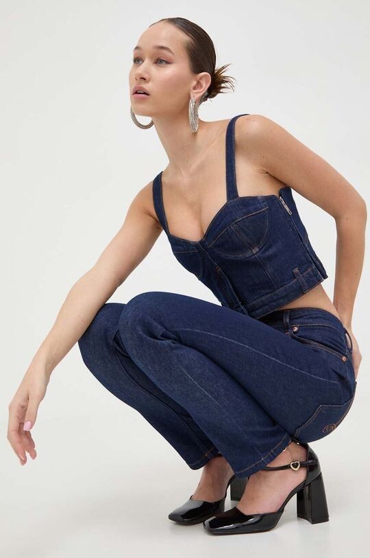 

Джинсовые топы Moschino Jeans, синий