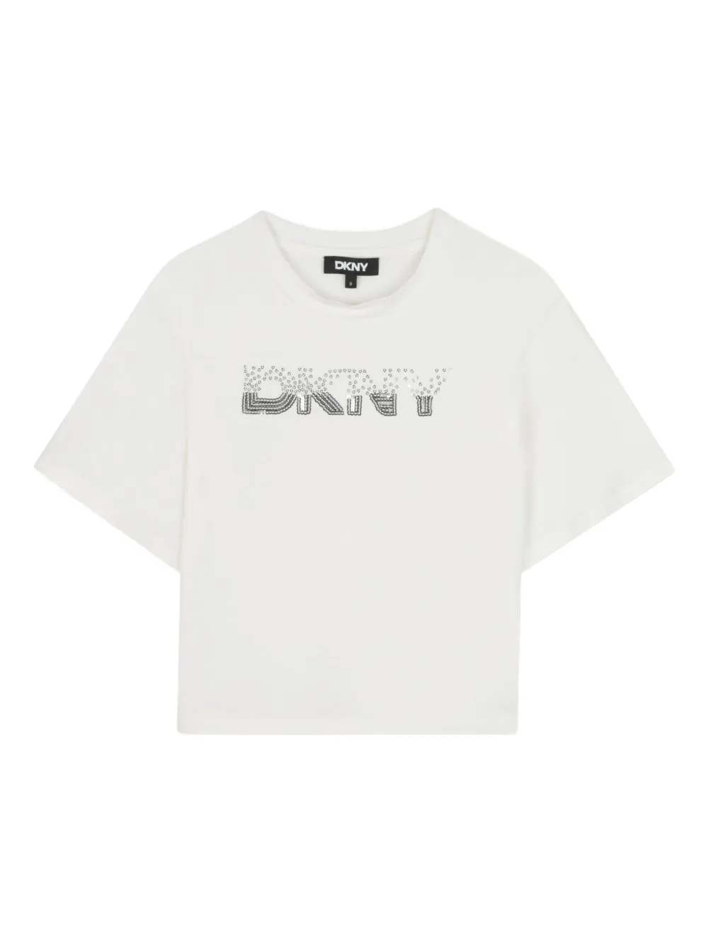 

Футболка с логотипом Dkny Kids, белый