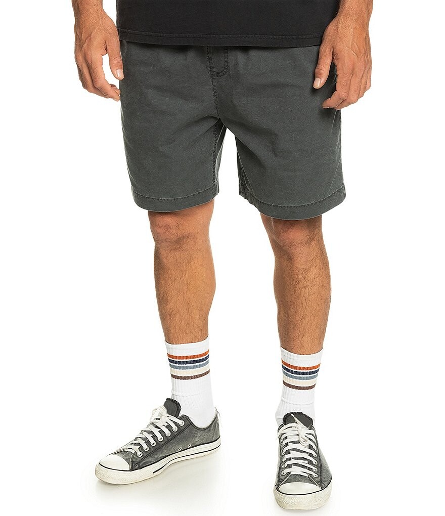 

Quiksilver 18Прогулочные шорты Outseam Taxer, черный