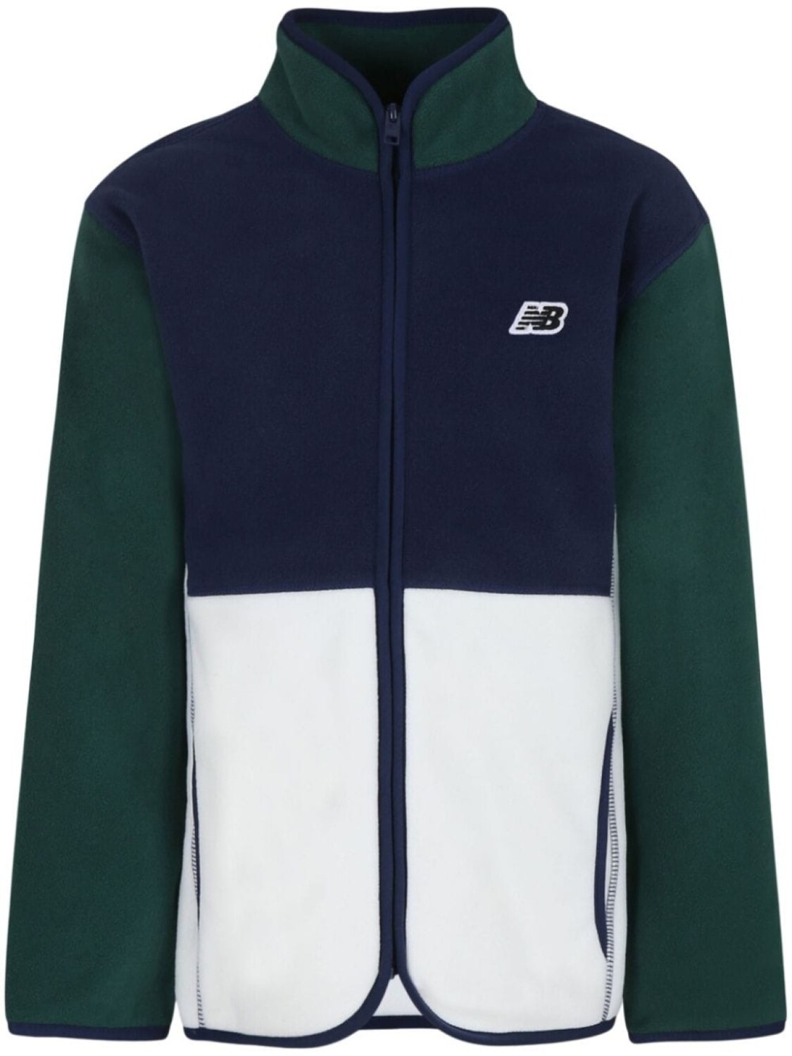 

Детская флисовая куртка на молнии New Balance Kids, синий