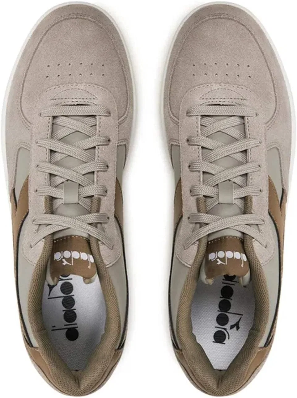 Гимнастические кроссовки Diadora Men's Raptor Low S, Gray — фото 4
