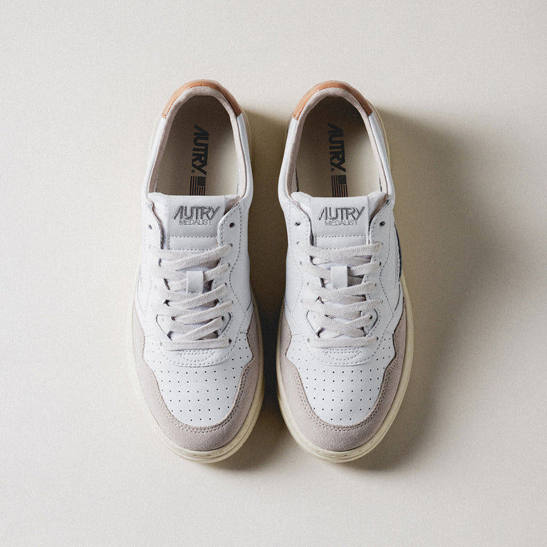 

Кроссовки medalist *leather / suede* Autry, белый
