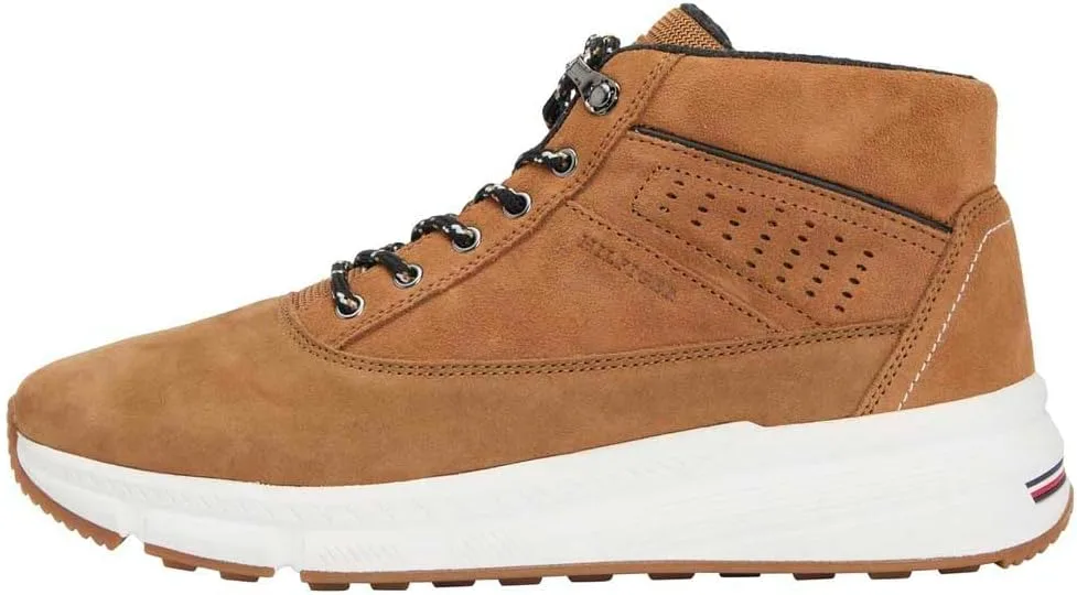 Мужские ботинки Tommy Hilfiger Hilfiger W NBK SDE Boot Fm0fm05609 Hybrid Boots, коричневый/хаки — фото 3
