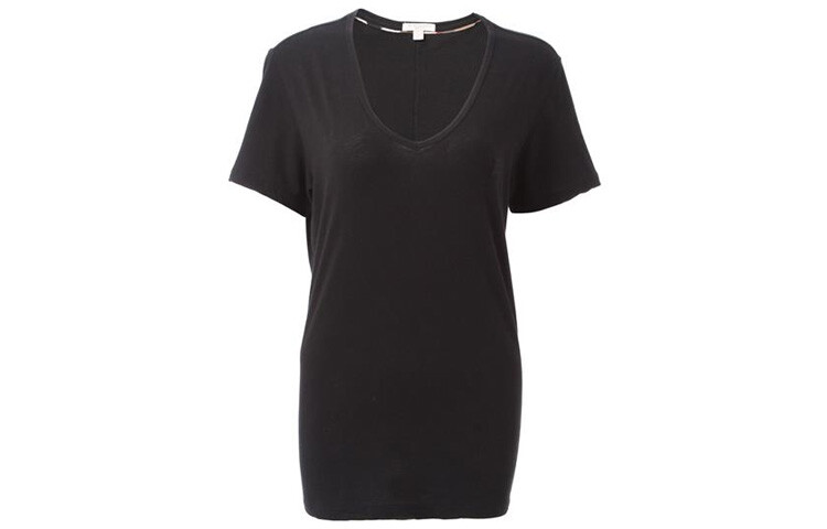 

Женская футболка Burberry, цвет Black