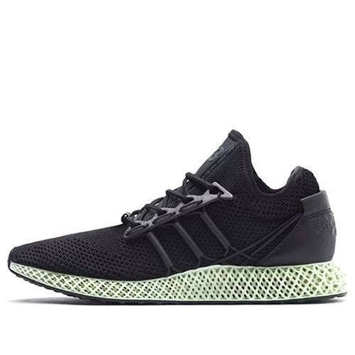 

Кроссовки y-3 runner 4d ii 'core black' Adidas, черный