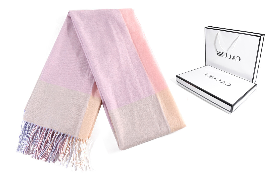 

Cacuss Junior CACUSS детский вязаный шарф для женщин, Розовый