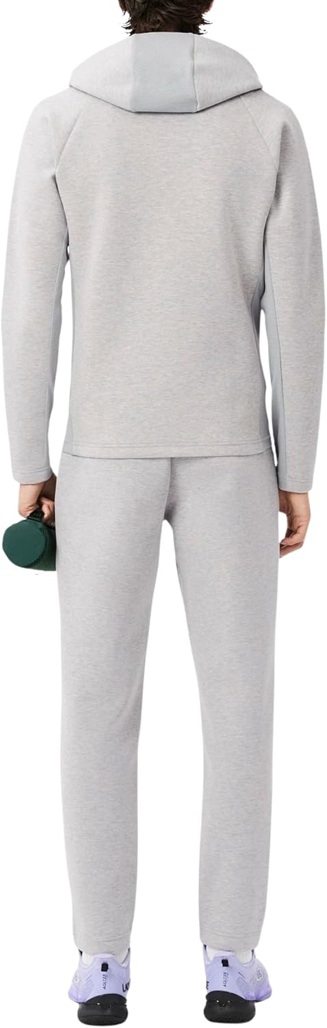 Спортивные брюки Lacoste, мужские, дышащие, Silver Chine/Elephant Grey — фото 2