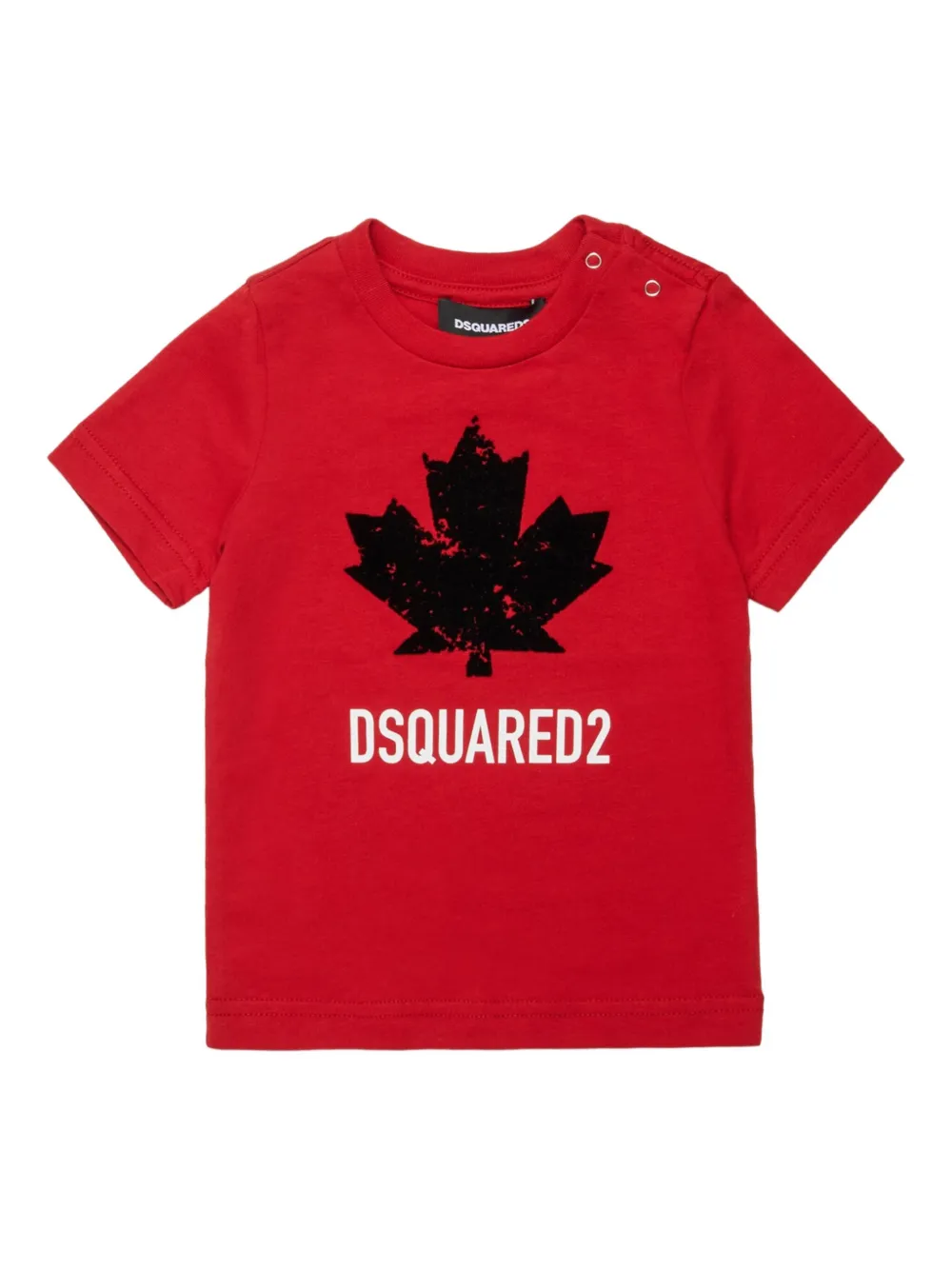 

Футболка с логотипом DSQUARED2 KIDS, красный
