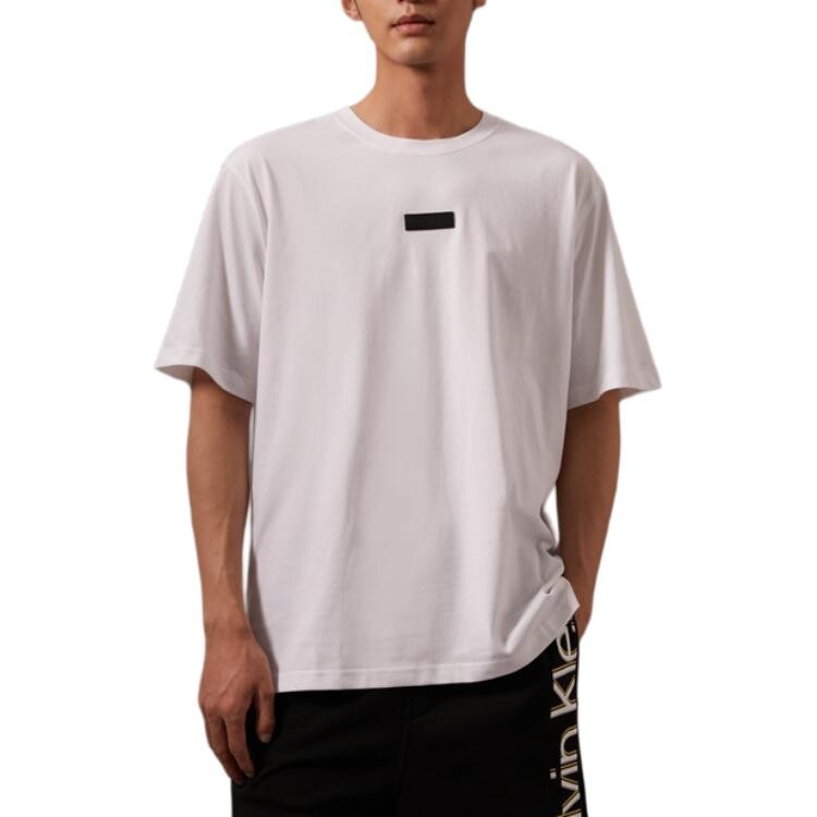 

Футболка унисекс белая Calvin Klein, белый