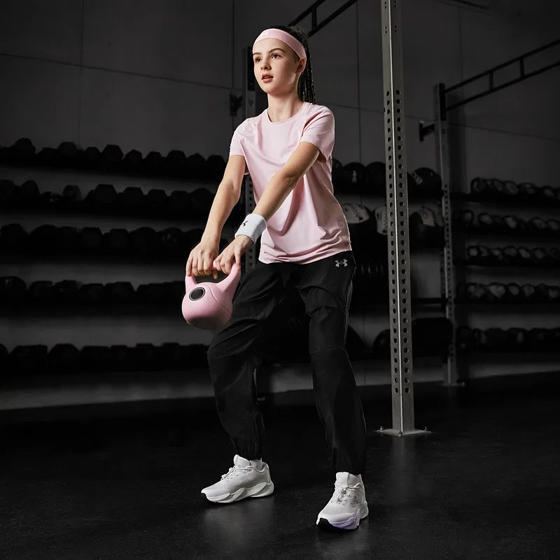 Детские быстросохнущие штаны Under Armour Black — фото 4