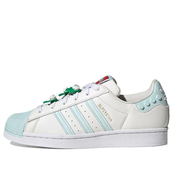 Кроссовки lego x superstar Adidas, белый