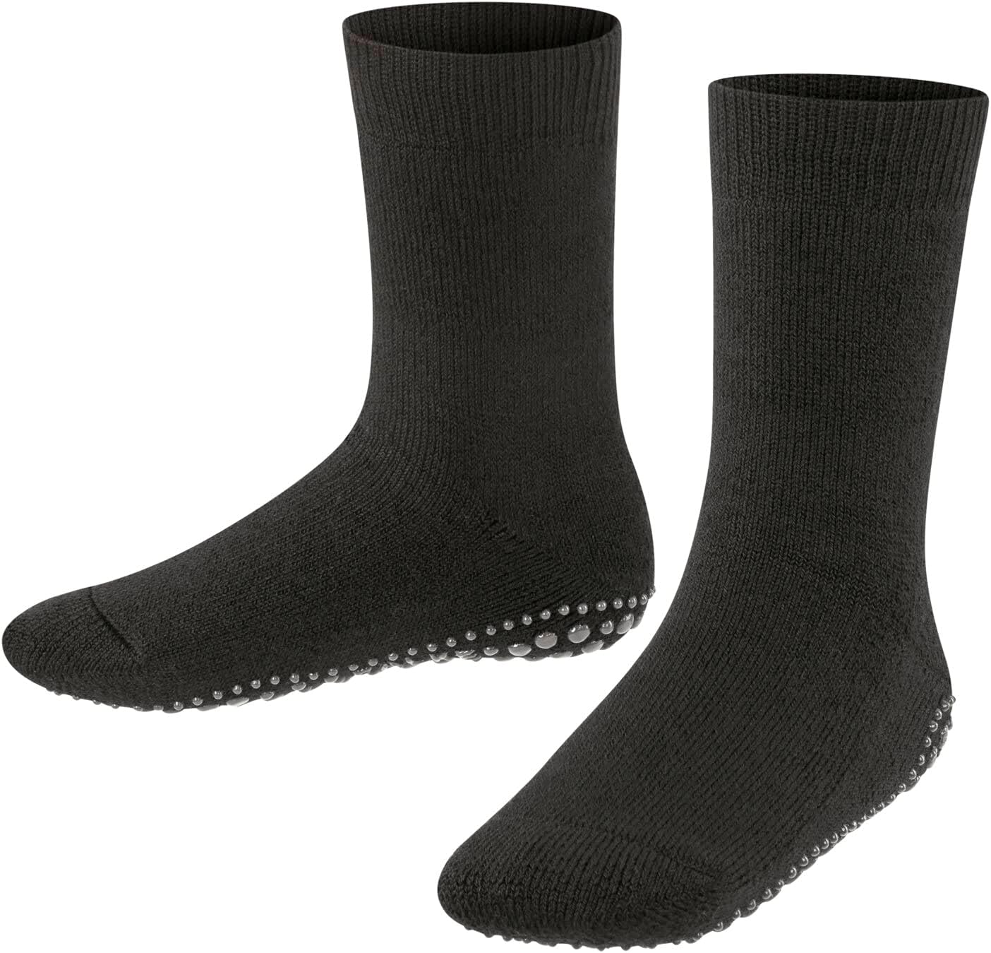 

Детские тапочки-носочки FALKE Unisex Catspads, шерсть и хлопок, с противоскользящей подошвой, 1 пара, черный