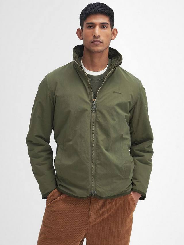 

Реверсивная флисовая куртка Barbour, Fern