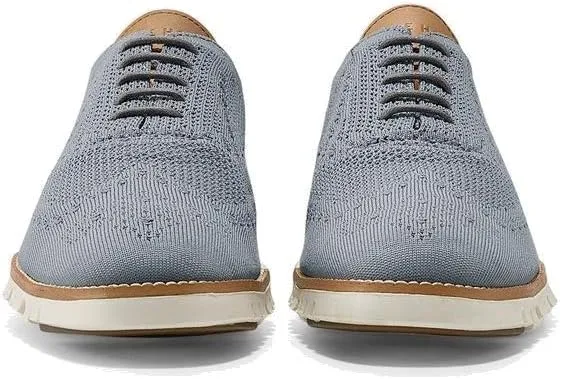 Мужские оксфорды Cole Haan Zerogrand Stitchlite, серый — фото 3