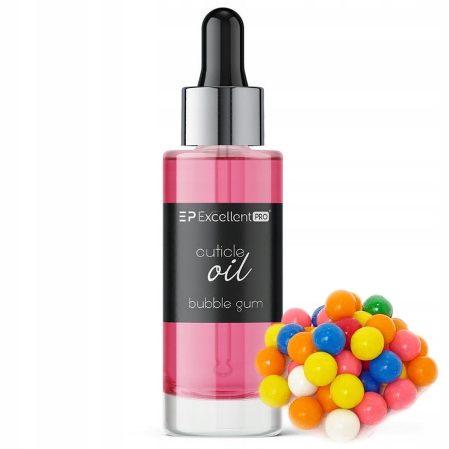 

EXCELLENT PRO CUTICLE AND NAIL OIL BUBBLE GUM с пипеткой БОЛЬШАЯ 35 мл