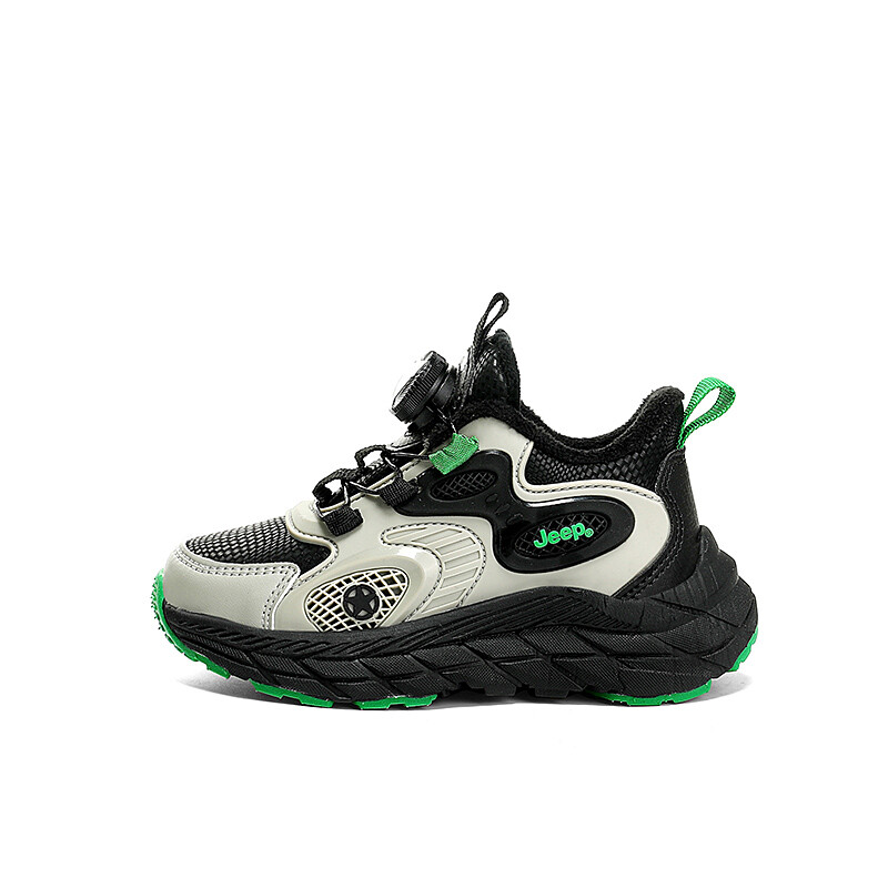 

Кроссовки Jeep Kids Lifestyle Shoes Kids Mid-top Black, зеленый
