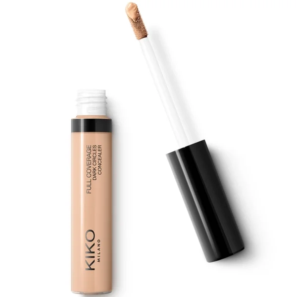 

Жидкий консилер полного покрытия вокруг глаз и лица Kiko Milano, 8 мл., цвет 07 natural beige