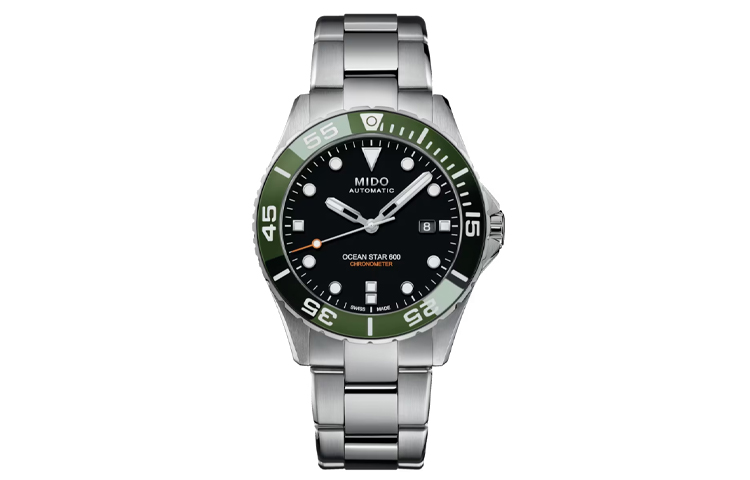 

MIDO Часы Men's Leader Submariner Watch, Black Dial