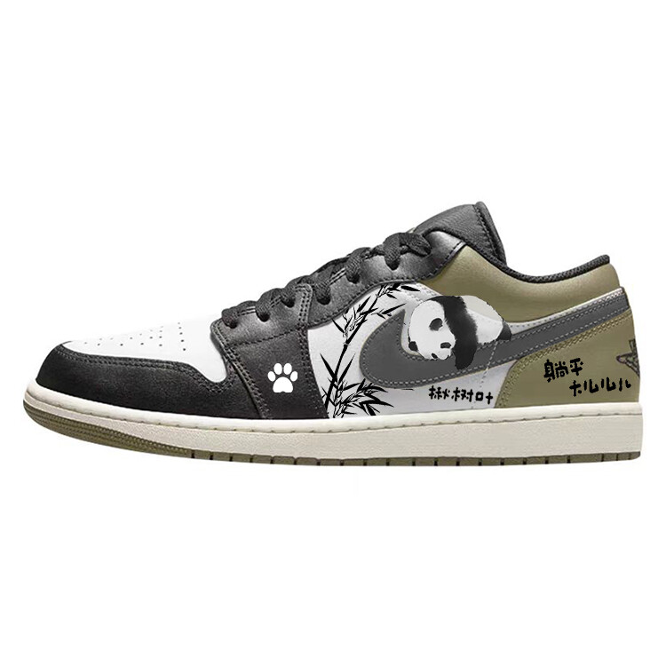 

Баскетбольные кроссовки Air 1 Vintage Unisex Low-Go White/Black Jordan