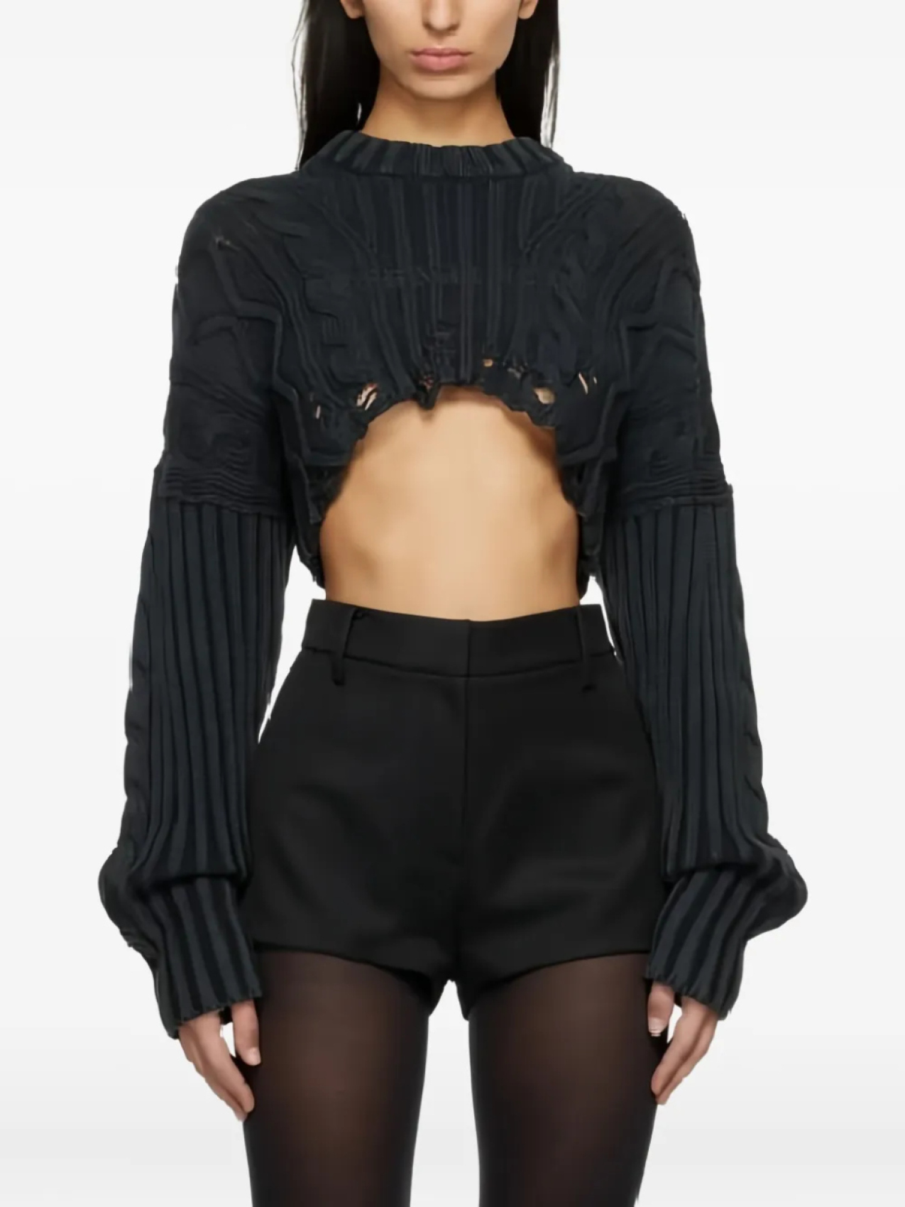 

Джемпер с эффектом потертости Han Kjøbenhavn, черный