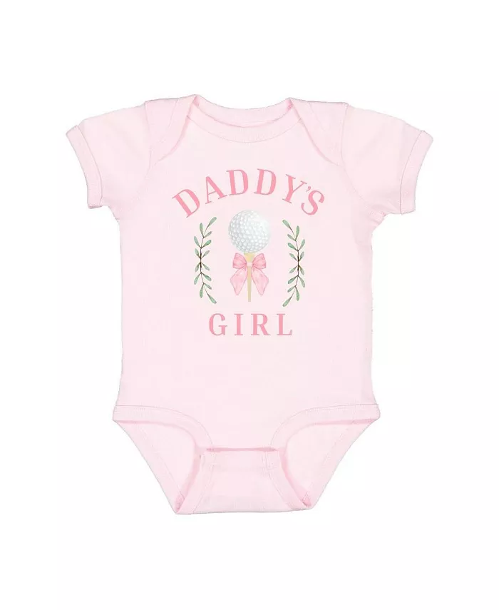 

Боди с коротким рукавом для девочек Daddy's Golf Sweet Wink, розовый