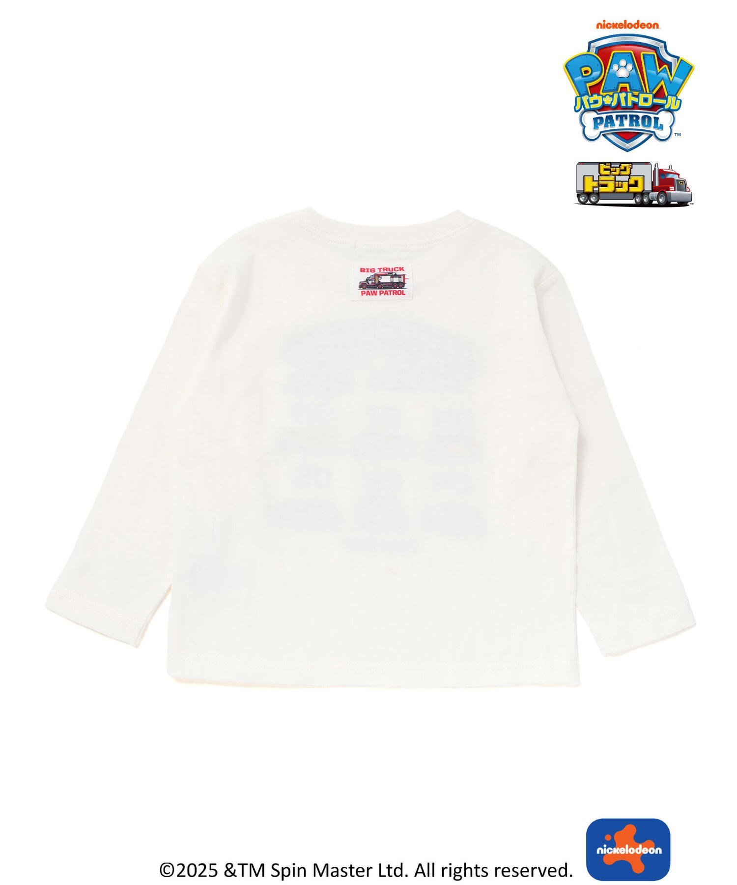 Большая футболка с принтом грузовика (90-130 см) SLAP SLIP, Off white — фото 4