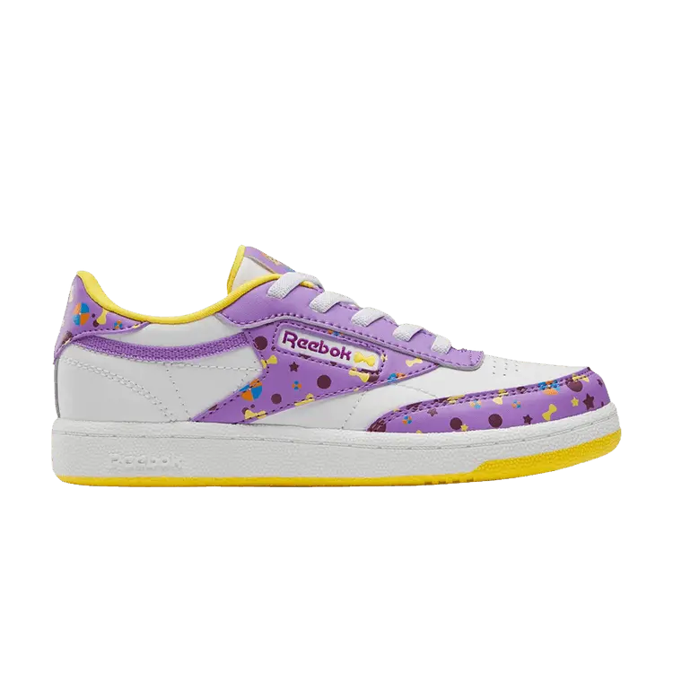 

Кроссовки Reebok Blippi x Club C Little Kid Meekah, фиолетовый