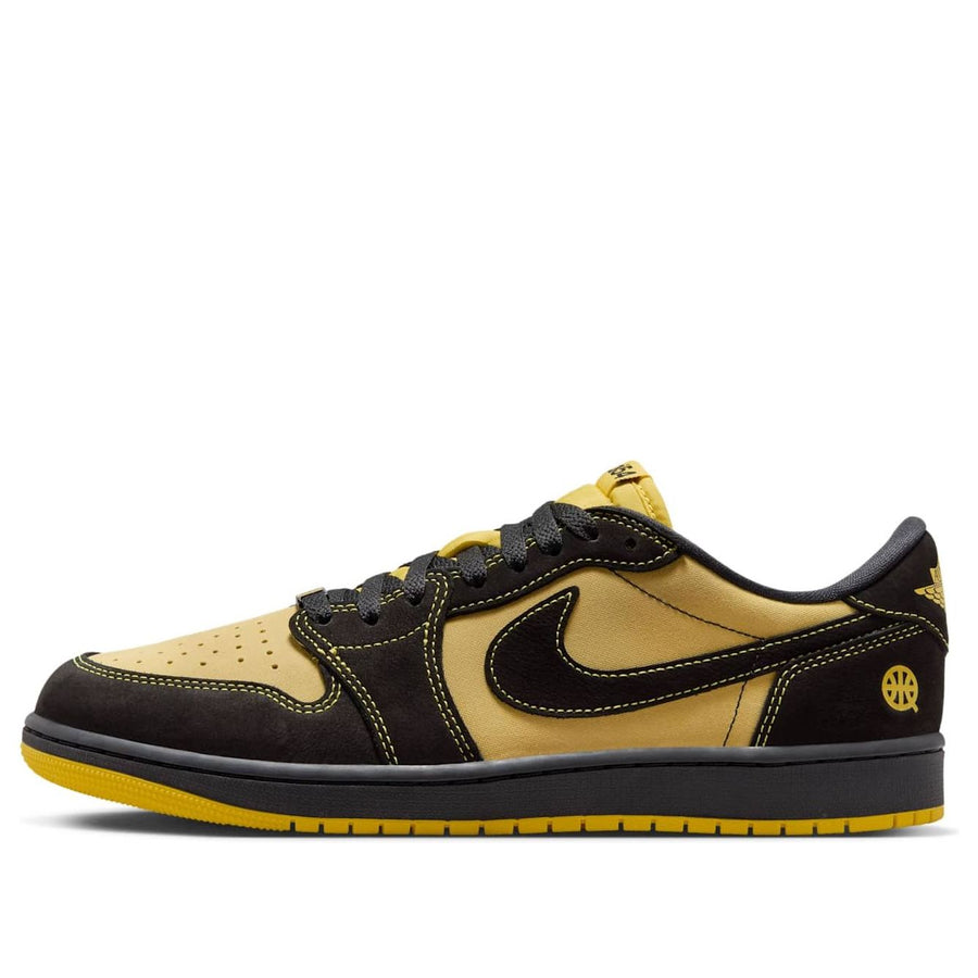 

Кроссовки Air Jordan 1 Retro Low OG 'Quai 54', желтый