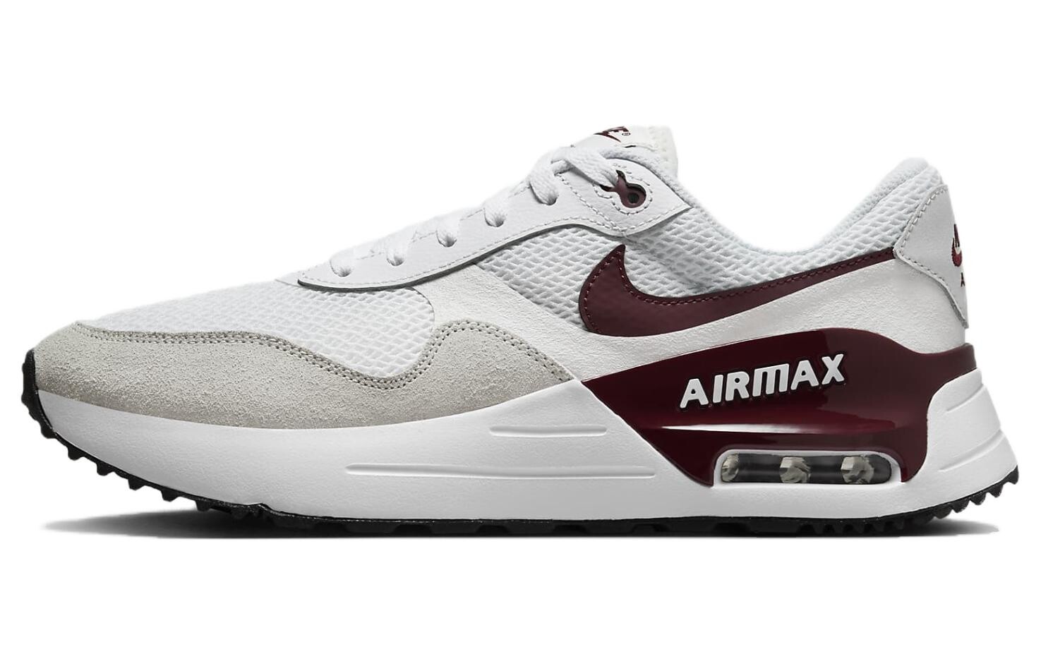

Кроссовки Nike Air Max SYSTM Lifestyle Shoes Men Low-top White/Red, белый/красный