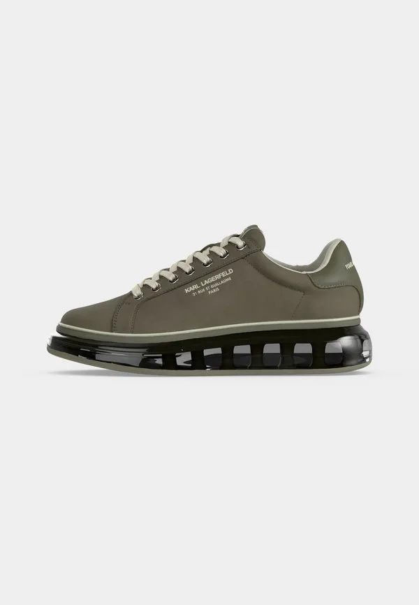 Кроссовки kapri с мягкой подкладкой и шнуровкой Karl Lagerfeld, Light Khaki — фото 2