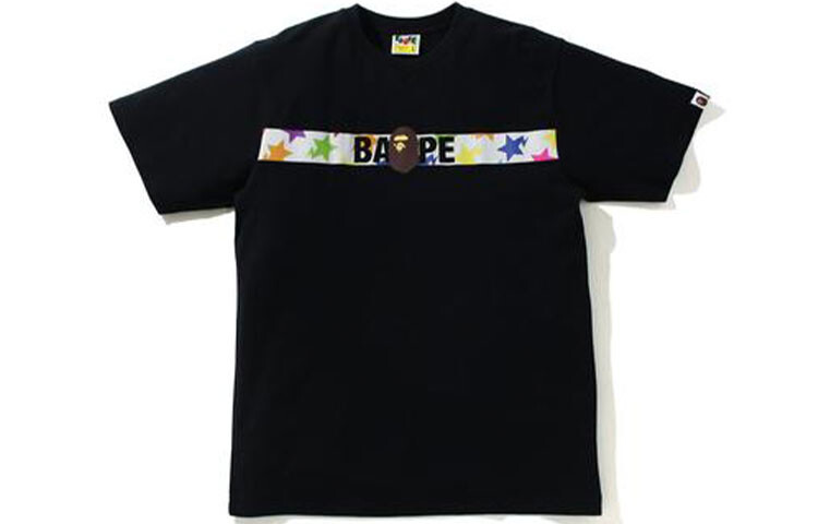 

Футболка Bape мужская A Bathing Ape, черный