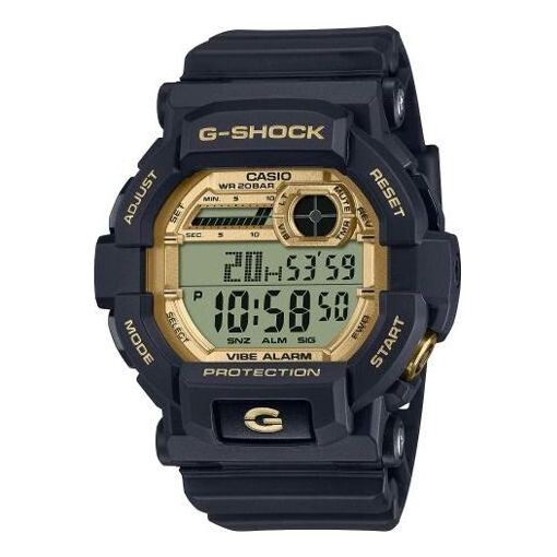 

Часы g-shock digital 'black gold' Casio, черный