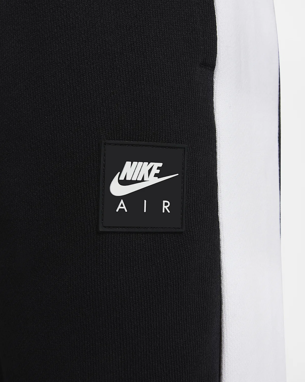 Мужские флисовые джоггеры Nike Air, Black/White/Black — фото 4