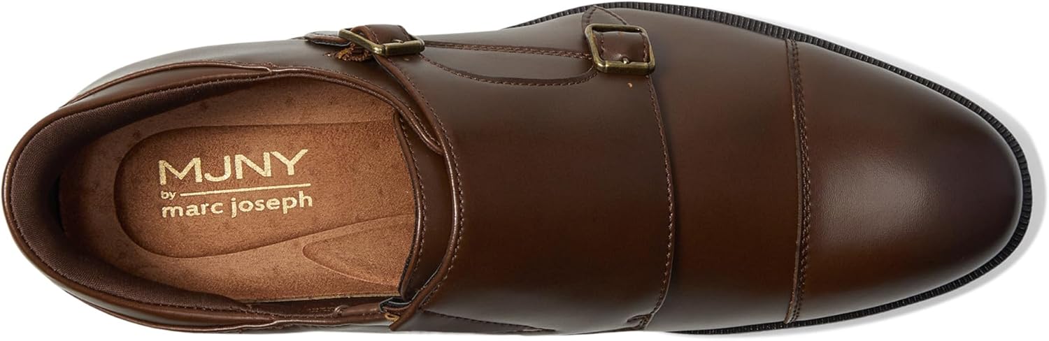 Мужские оксфорды Marc Joseph New York Oliver Street (технология hands free), коричневый — фото 2