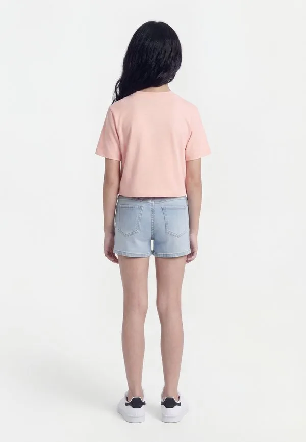 Укороченная футболка с принтом «футура» Nike Sportswear, Arctic Orange — фото 2