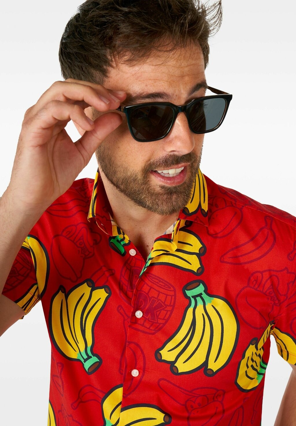 

Рубашка SHORT SLEEVE DONKEY KONG OppoSuits, красный
