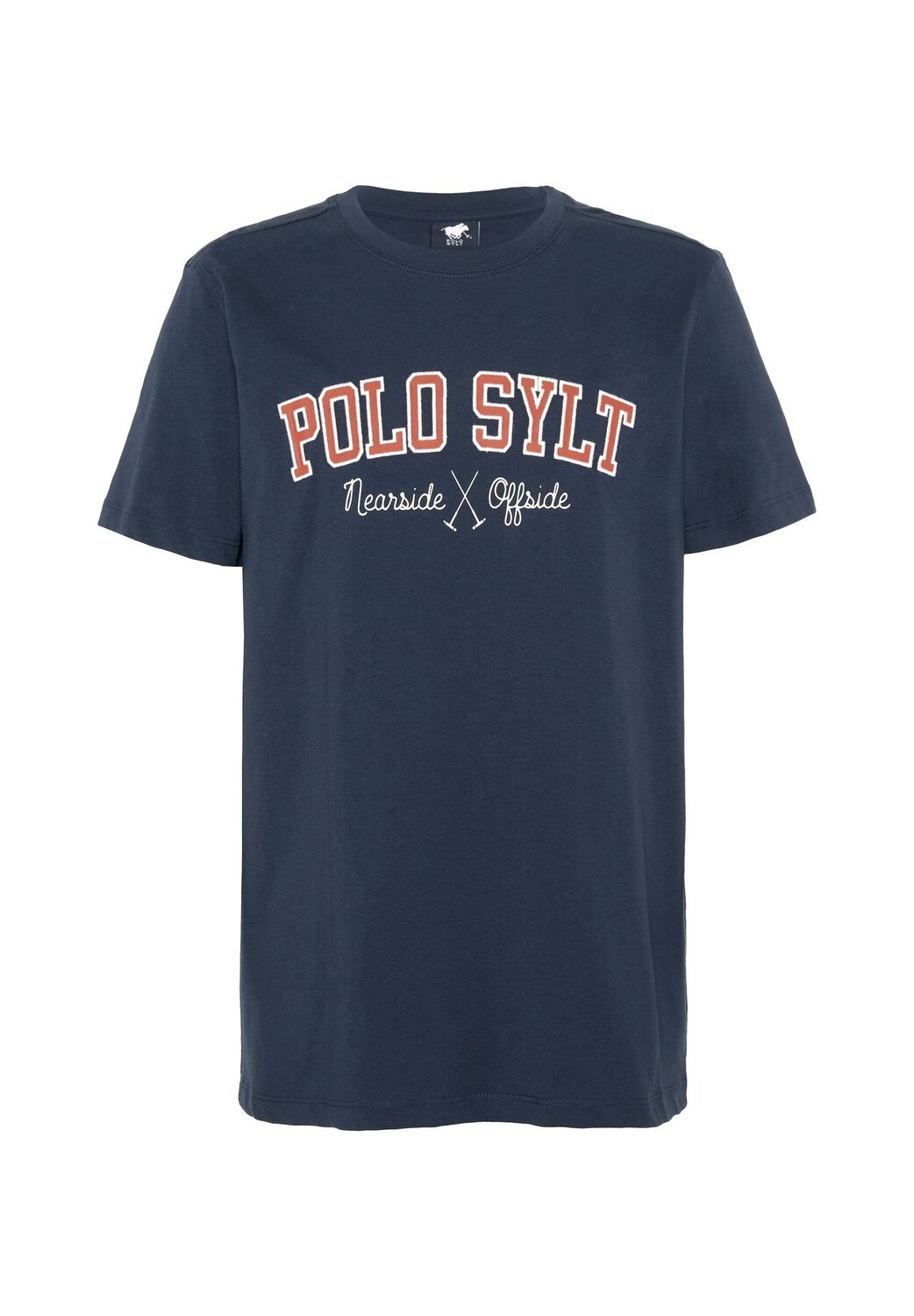 

Футболка с логотипом POLO SYLT, цвет 19-4010 Total Eclipse