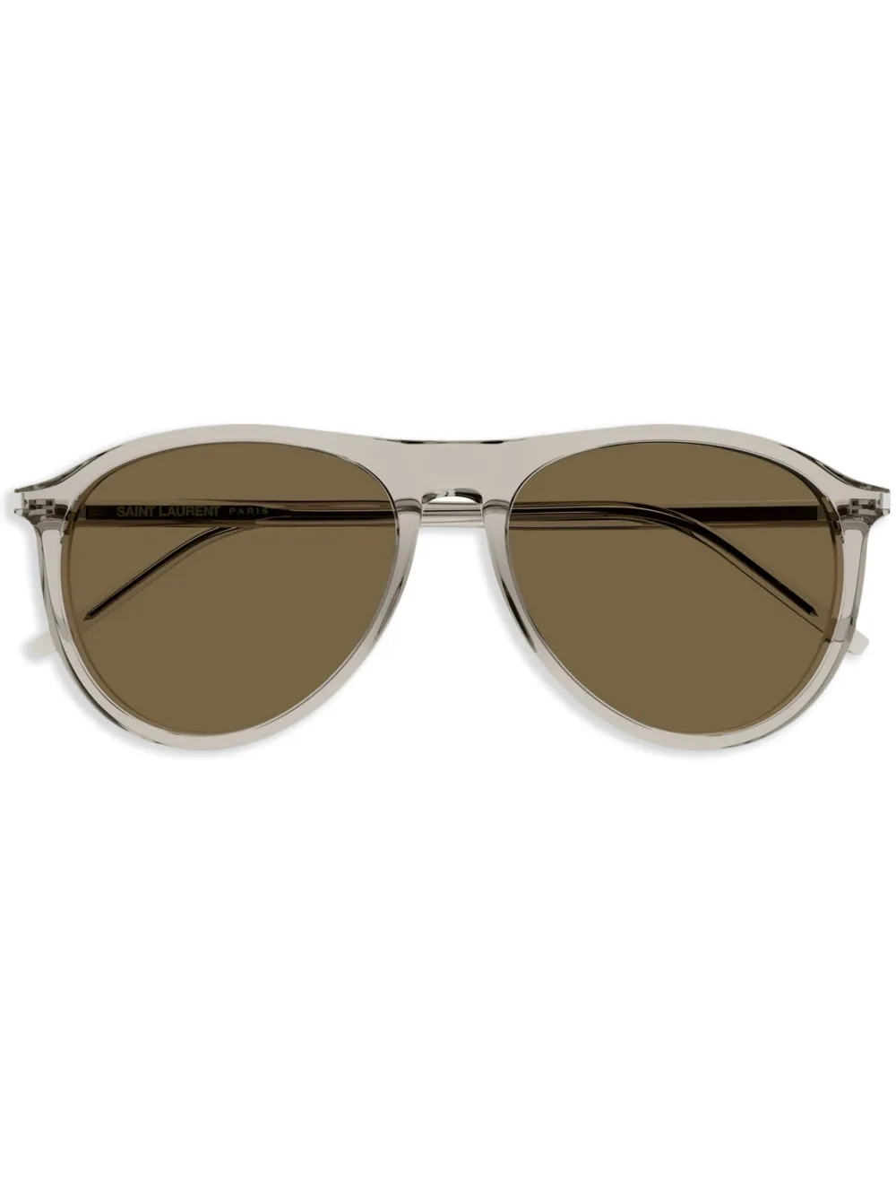

Солнцезащитные очки-пилоты Saint Laurent Eyewear, нейтральный