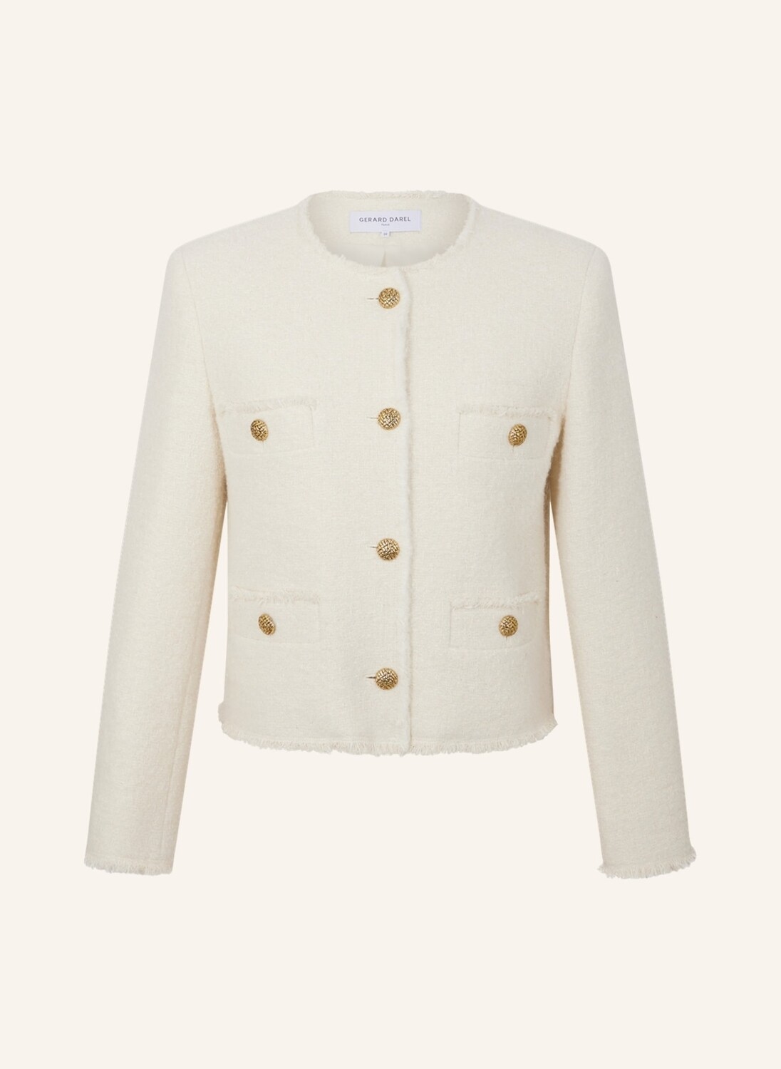 

Куртки морган Gerard Darel, экрю