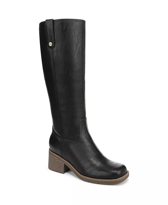 Женские сапоги Joplin Block Heel Riding Tall Dr. Scholl'S, черный