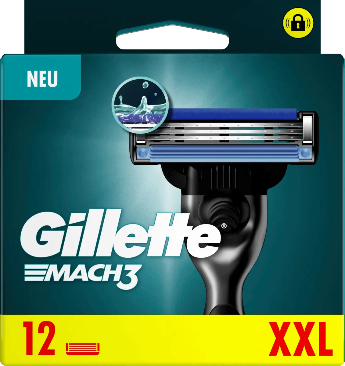 

Лезвия для бритвы Mach3 12 шт. Gillette