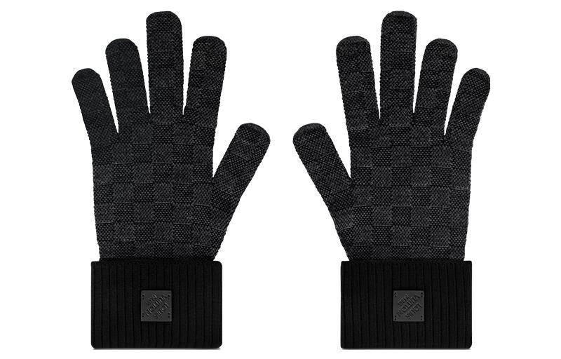 

LOUIS VUITTON Женские трикотажные перчатки, Black
