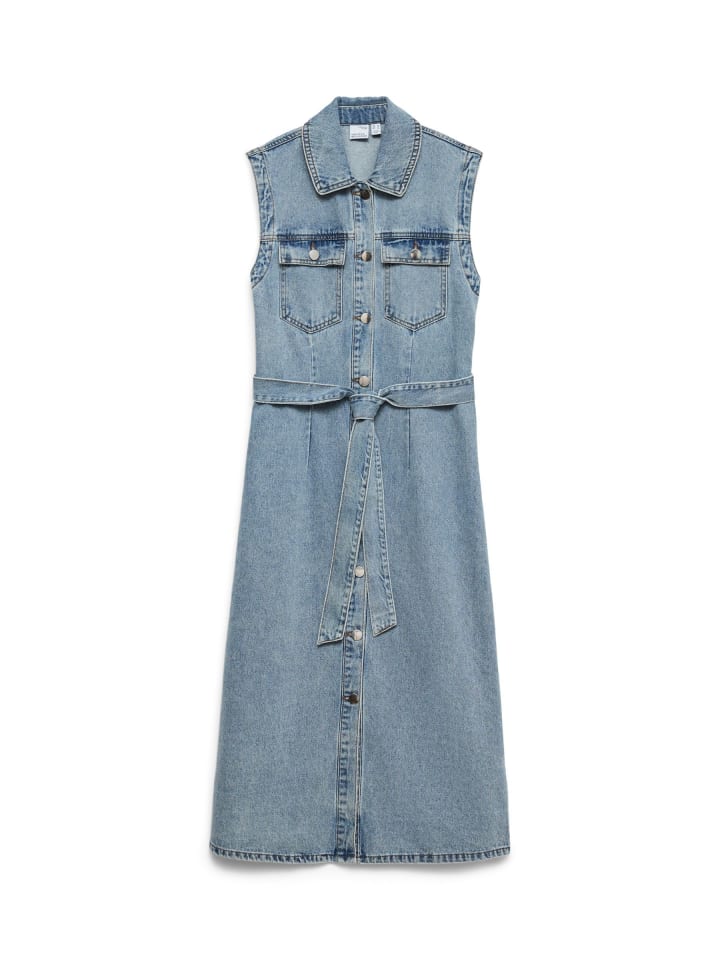 

Vero Moda Джинсовое платье среднего синего цвета