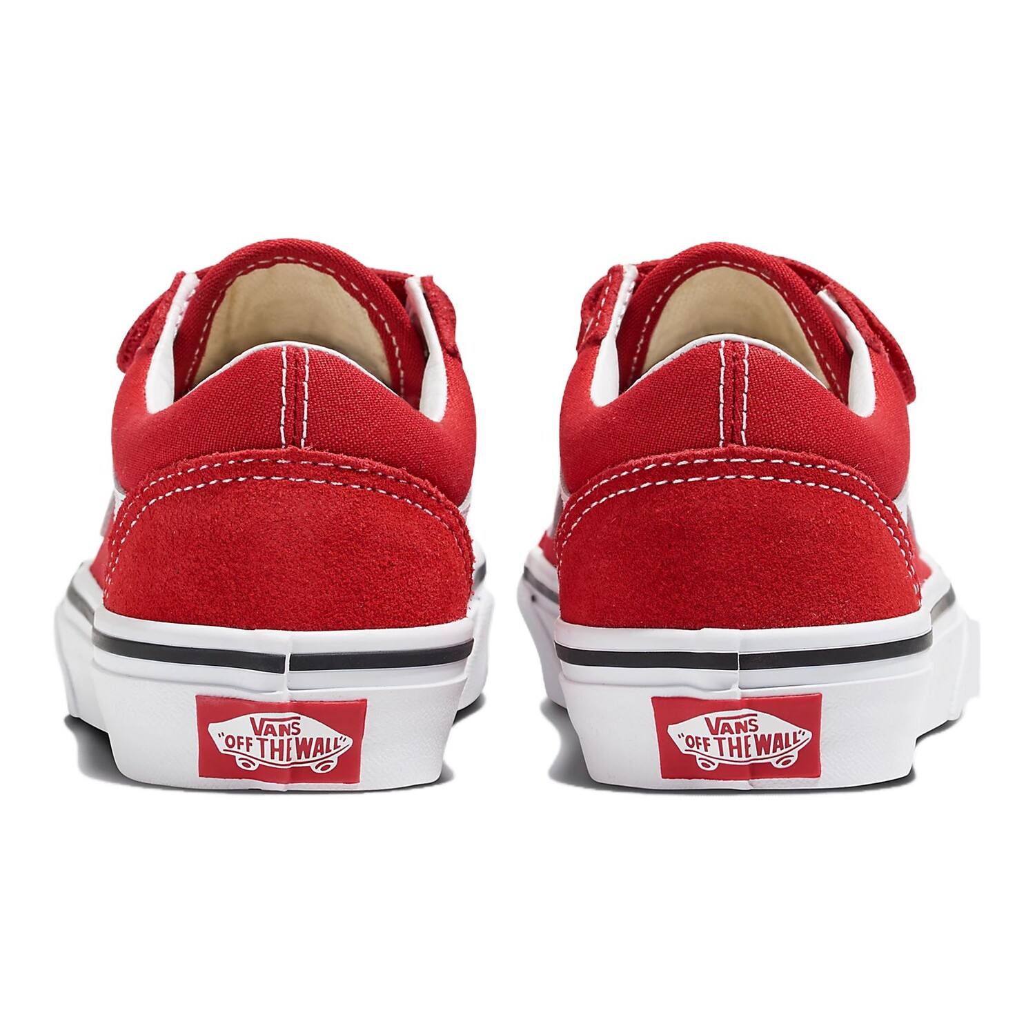 Обувь из парусины Old Skool Kids для детей Vans, красный — фото 3