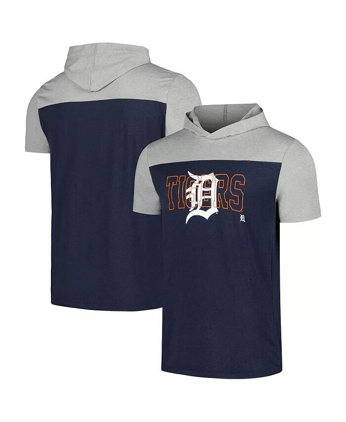 

Мужская темно-синяя футболка Detroit Tigers Active Brushed Hoodie New Era