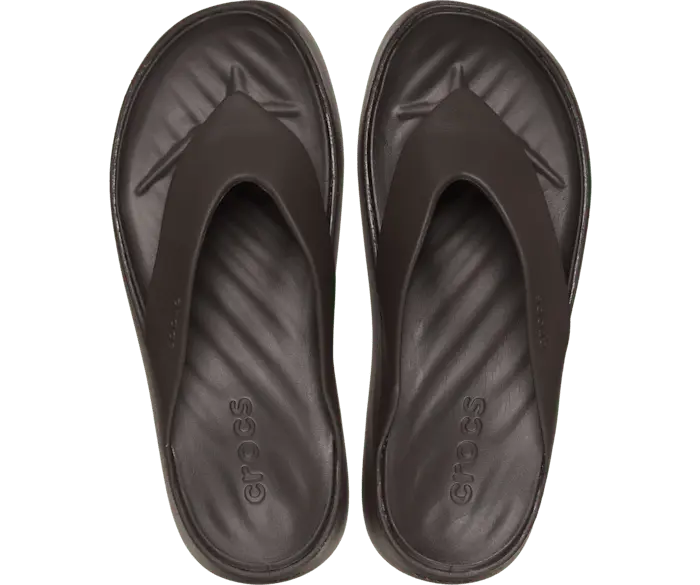 Шлепанцы на платформе Getaway Crocs женские, цвет Espresso — фото 3