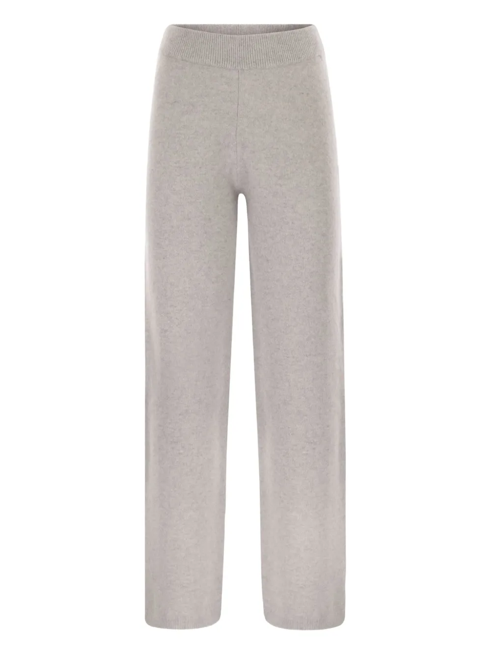 

Брюки с поясом в рубчик Peserico, серый