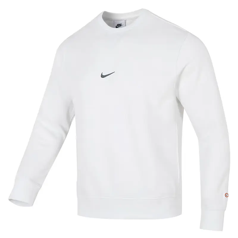 Белая толстовка для мужчин Nike, белый — фото 4